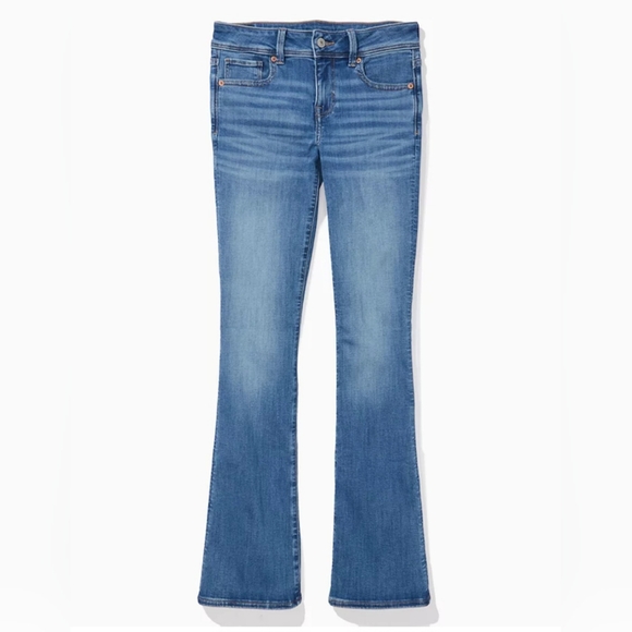 American Eagle Next Level Low-Rise Kick Bootcut Jeans- NWT- Size 8 - Picture 3 of 4